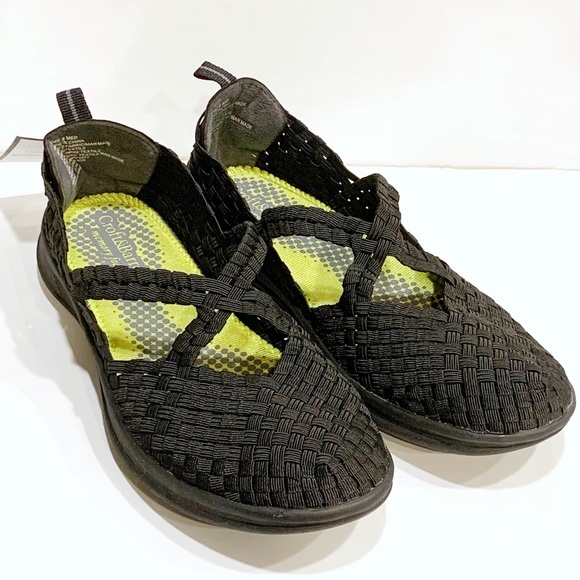 New Croft & Barrow size 8 Black Memory Foam Slip ons - Picture 1 of 6